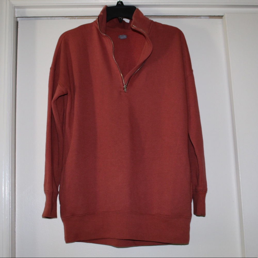 American Eagle quarter zip sweatshirt